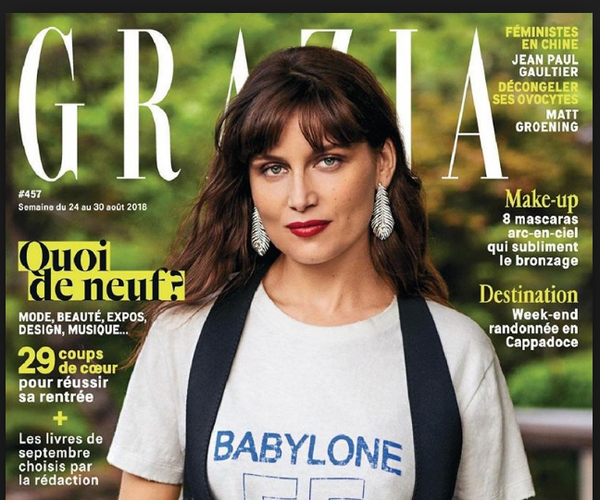 APRIL NYMPH: MOTHER OF SONS featured in GRAZIA FRANCE