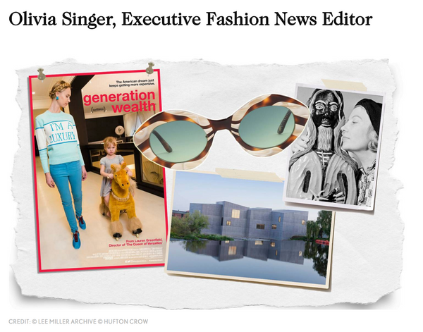 "What we're loving this week" -  BRITISH VOGUE