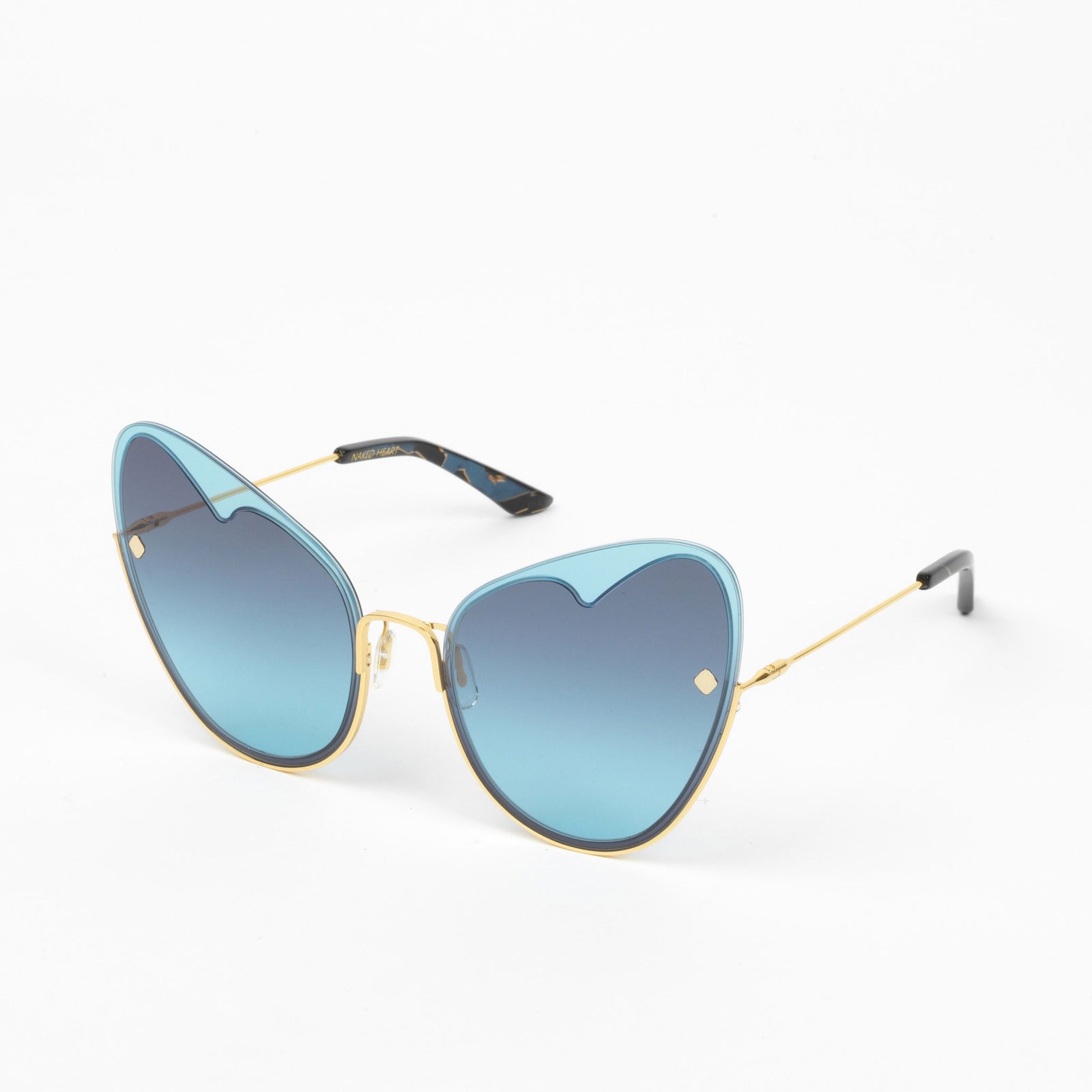 NAKED HEART | Heart shaped sunglasses by MØY ATELIER – MØY ATELIER